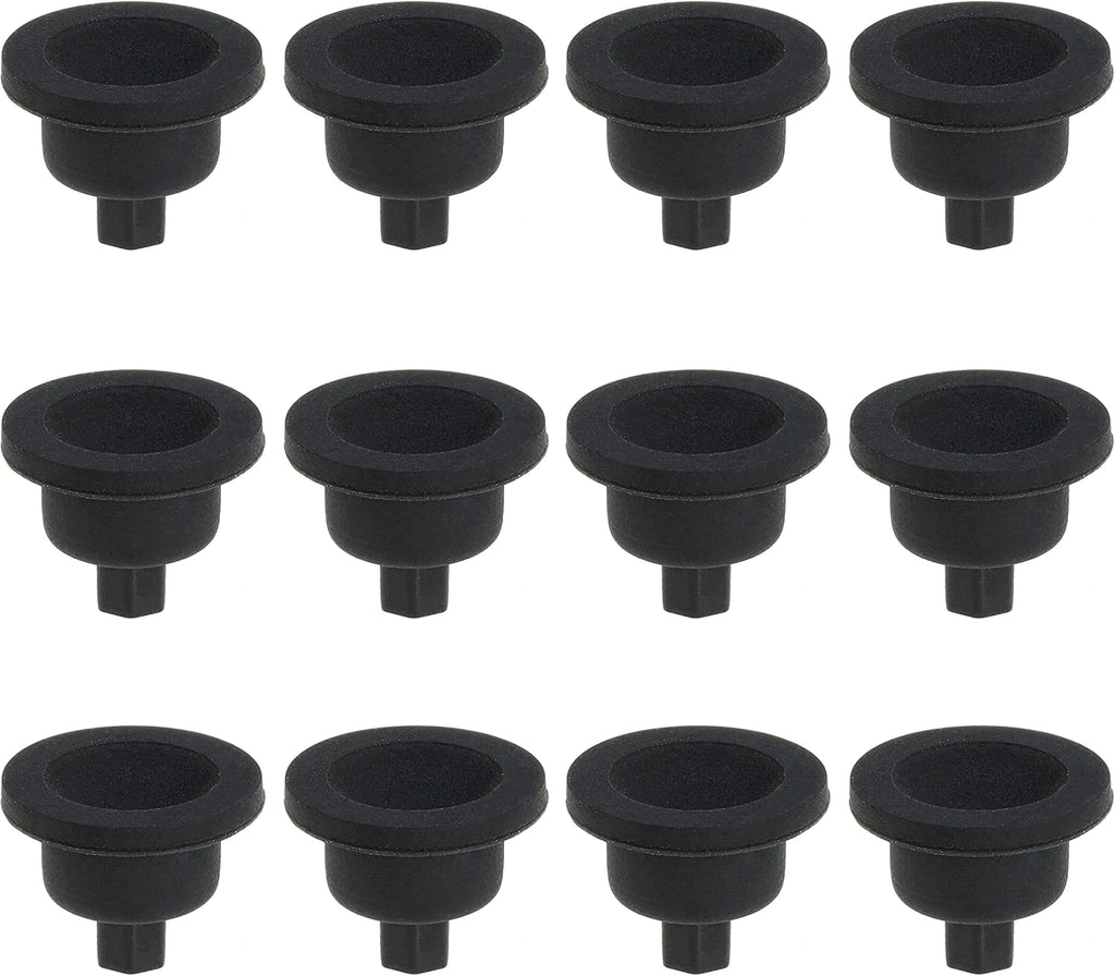 Stove Grate Rubber Feet Replacement for Wolf for Subzero Gas Cooktop Range Burner Rubber Grate Bumper Pads 12 Pack