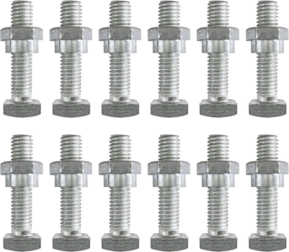 Ampper Replacement Battery Terminal Bolt & Shoulder Nut Set M8 x 35 mm