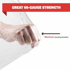 2 Pack Stretch Wrap 11 Inch 1000 Ft 60 Gauge with Handle