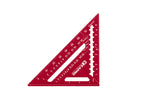 Kapro 446 High Definition Anodized Rafter Square - Red - 7 Inch