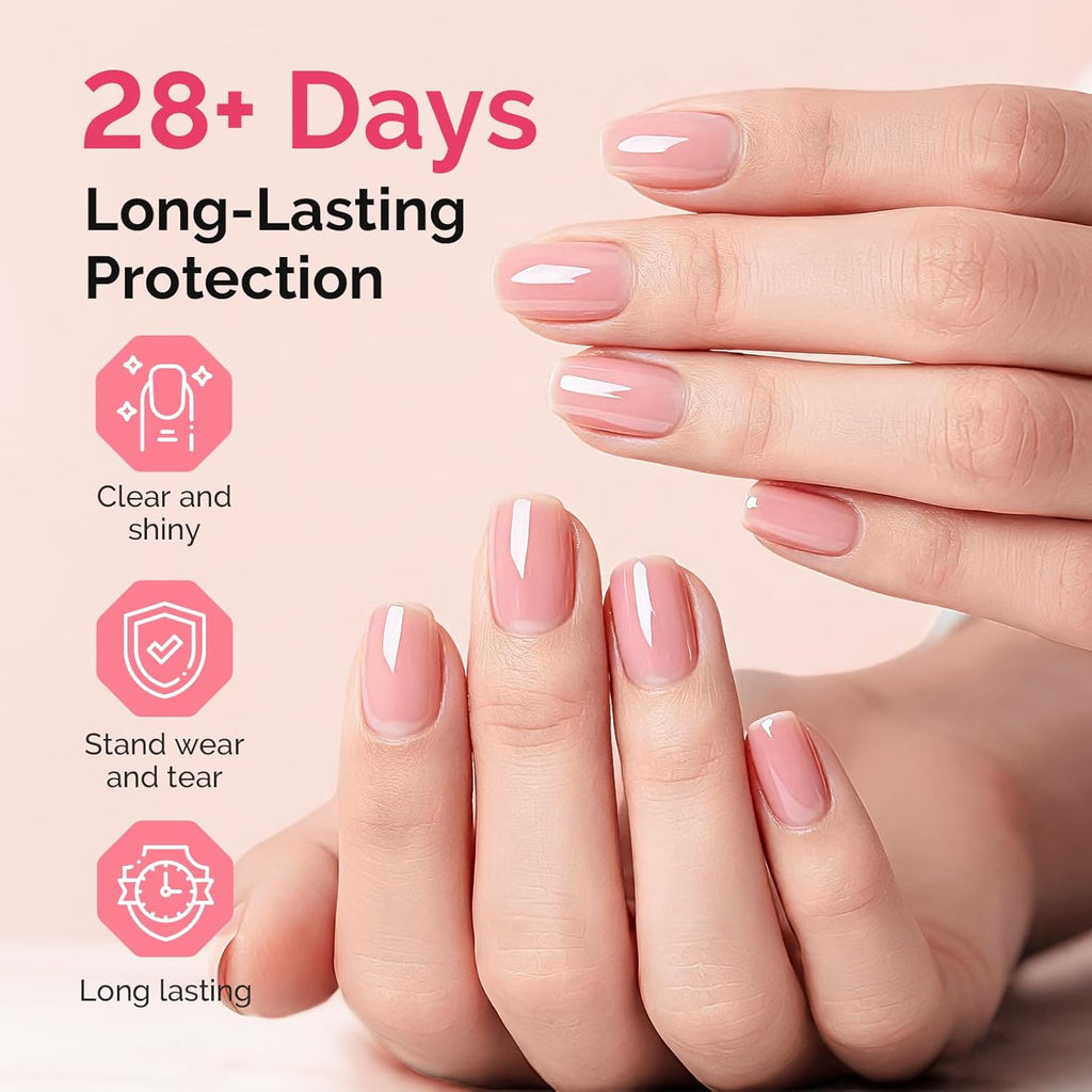 Top Coat Base Coat Nail Dehydrator and Primer Set | Long Lasting Shine Nail Polish Art Design Manicure Kit Perfect