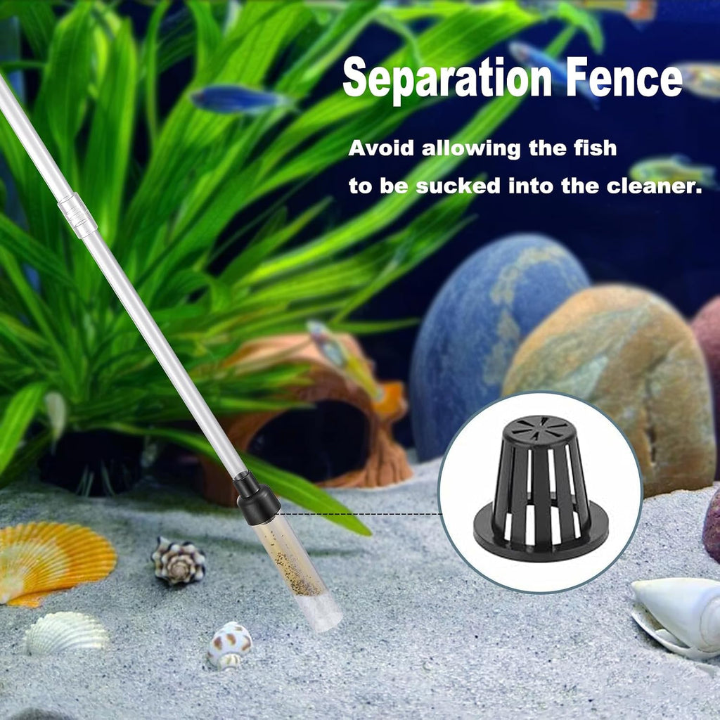 Aquarium Gravel Vacuum Sand Cleaner Fish Tank Water Changer