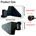 ZCLGOOD 2PCS CBK-110KP Kneading Paddle, Replacement Bread Machine Paddle, Stainless Steel Mixing Paddles for Bread Maker Machine/Cooking