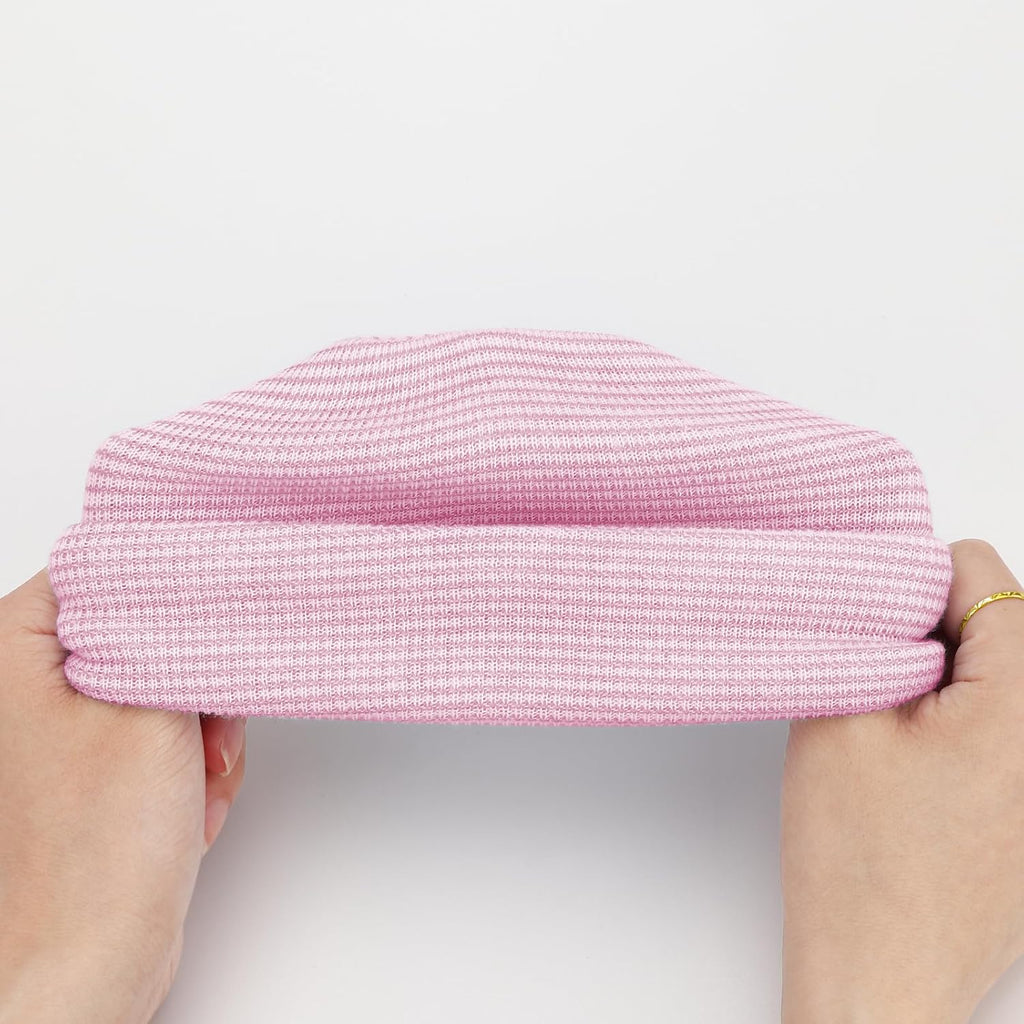 Cotton Newborn Baby Girl Hats with Bow 0-3 Months