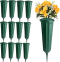 Cemetery Vases with Spikes Memorial Flower Vase Cemetery Decorations for Grave Decorations for Cemetery Vases for