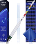 Triple Scale Hydrometer, Specific Gravity Hydrometer for Wine Making, Mead, Kombucha & Beer, Mead Making Kit, ABV