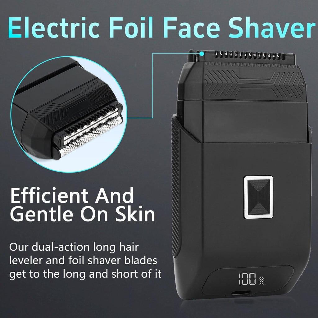 Manscape Beard Trimmer for Men,4 in 1 Men's Grooming Kit, | IPX7 Waterproof,Ball Shaver,Nose Hair Clippers,Electric