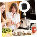 Pressure Cooker Steam Valve Replacement for Lids, Black Caps