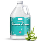 Liquid Gel Hand Soap - pH Balanced - Aloe Vera - White Tea Scent - Made in USA - Bulk liquid Refill Jug, 128 oz 1