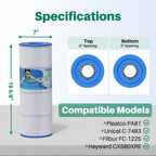 PA81 Pool Filter Replacement for Hayward SwimClear C3020, C3025, C3030