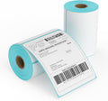 2 Rolls 4x6 Direct Thermal Printer Labels 500 Shipping Labels Compatible with Zebra, Rollo Label Printer, Peforated