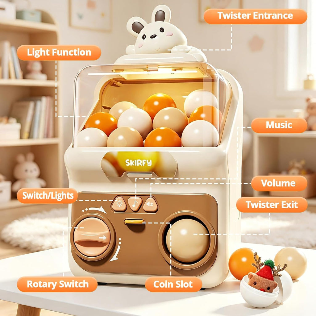 Capsule Vending Machine Toy for Kids, Toy Vending Machine