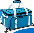 Paddle Board Cooler Bag, 25L Insulated SUP Deck Bag Fits 30 Cans, Water-Resistant Kayak Cooler with Top Bungee