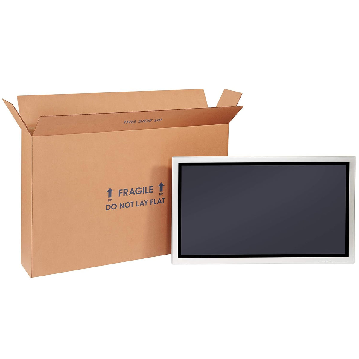 28620FPFOL Flat Panel TV Corrugated Cardboard Box 28" L x 6" W x 20" H, Kraft, for Shipping, Packing and Moving (Pack