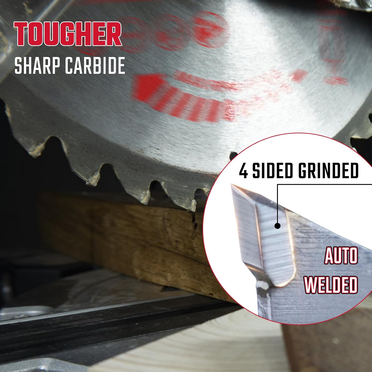 10 Inch 40&60T Circular Saw Blade for Various Wood, 5/8" Arbor | Carbide Tipped Teeth, TCT Saw Blades for Cutting