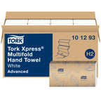 Xpress Soft Multifold Hand Towel White, 16 Packs x 189 Towels, 101293