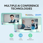 UVC40 E2 4K All-in-One USB Video Conference Camera, Teams & Zoom | 120° Wide-Angle Lens, Built-in 8 Microphone Array
