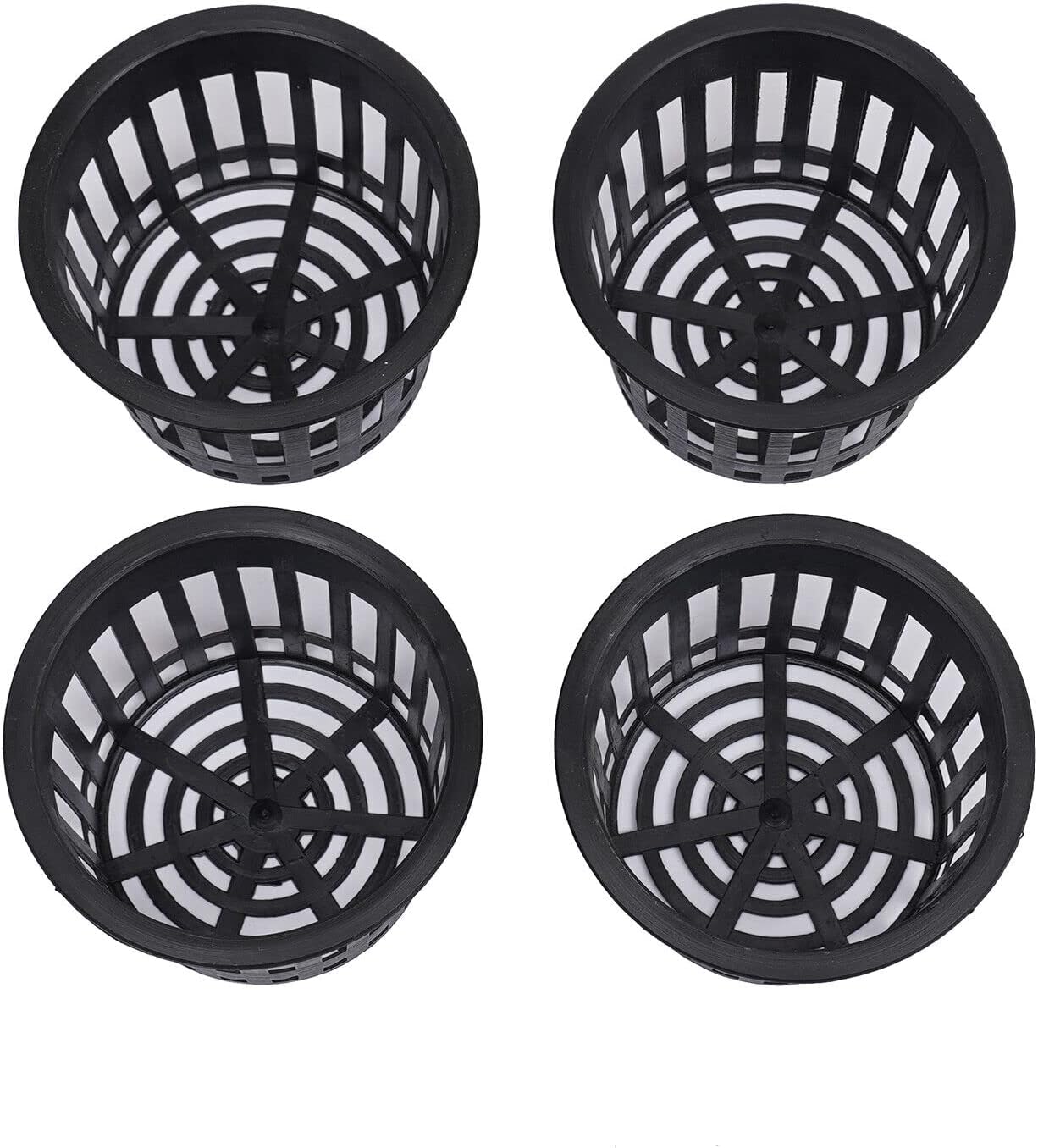 DWC Hydroponics System, 2.91 Gallon Deep Water Culture Bucket Drip Growing System with 5 Buckets Recirculating