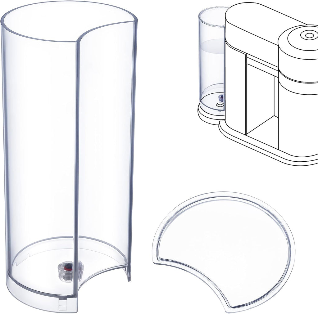 Coffee Machine Water Tank & Lid, Compatible with Nespresso Vertuo Next