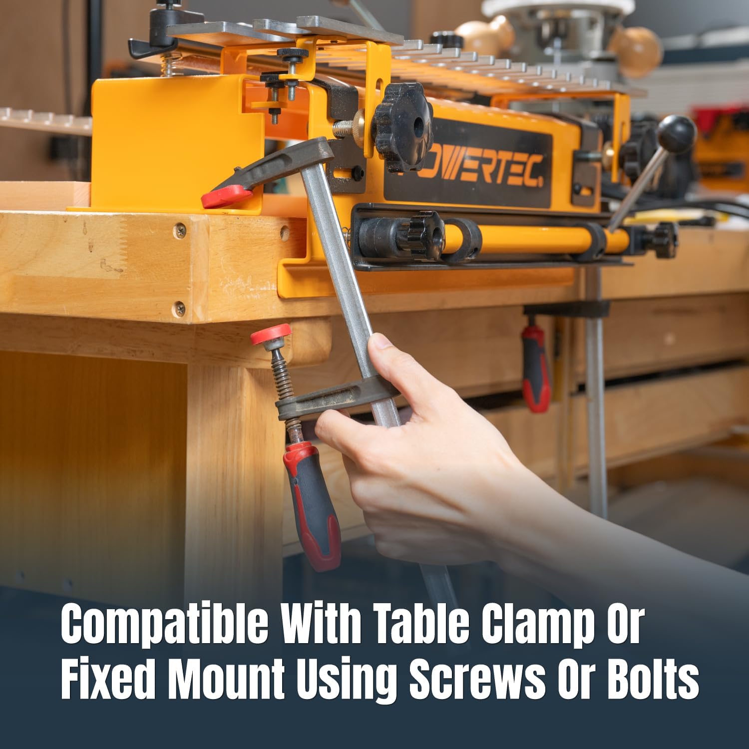 12 Inch Dovetail Jig with Templates, Router Bits, and Guide Bushing - For Cutting Half-Blind & Through Dovetails, Box