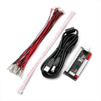 Zero Delay Arcade USB Encoder PC to Joystick For MAME & Raspberry Pi Retropie Projects (5Pin+2.8mm)