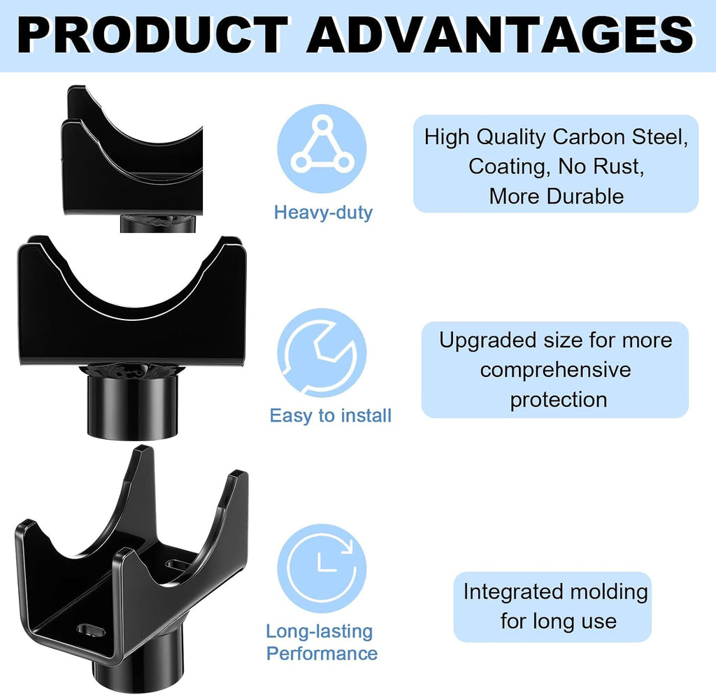 Bottle Jack Adapter Lifting Saddle for 2" 3" 4" Round Axle Tube 2" Square Axle Tube, Bottle Jack Adapter Axle Saddle