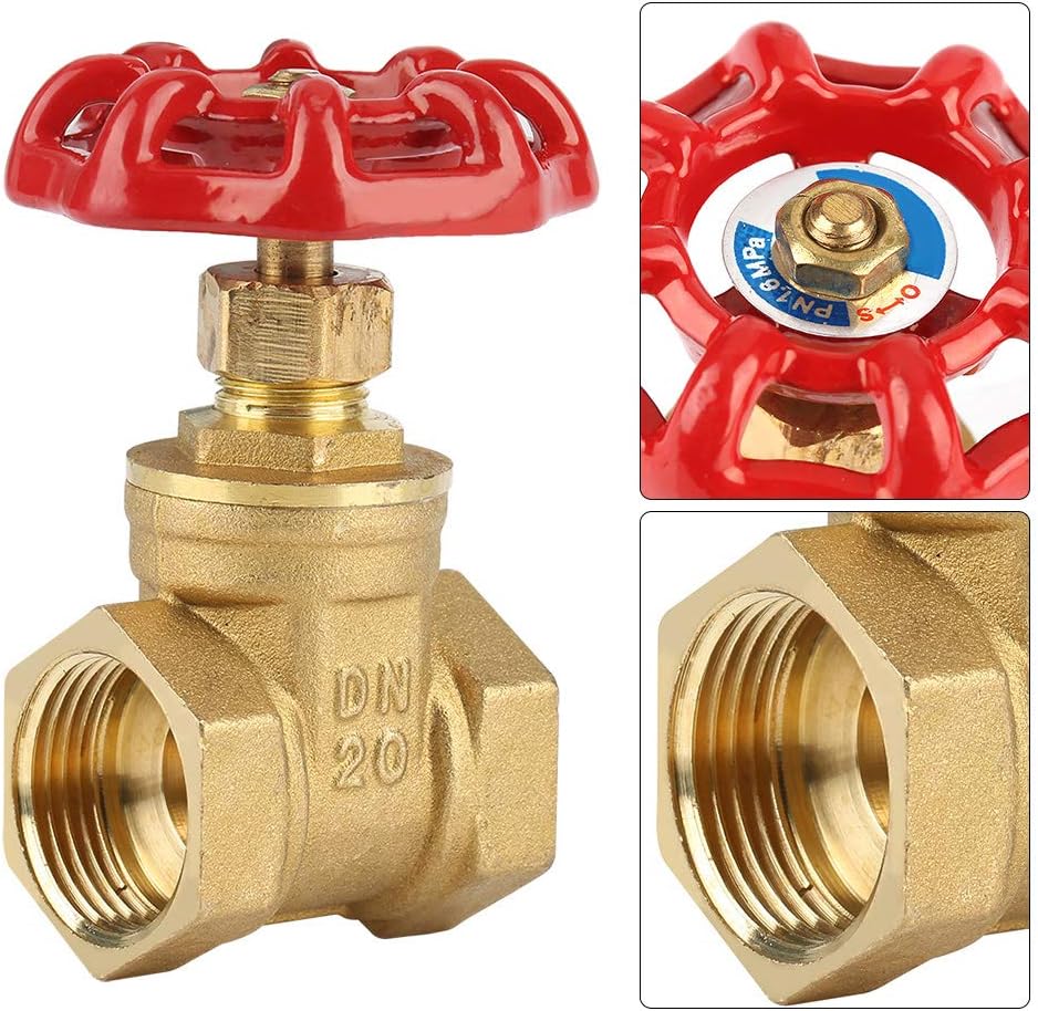 Brass Gate Valve, High Pressure 232PSI DN20