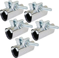 Highcraft Pipe Repair Clamp 1/2, IPS Single Bolt, 3” Long, Stainless Steel (5 Pack)