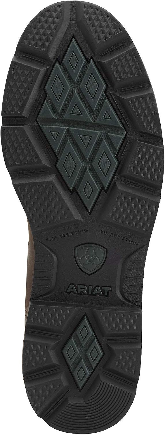 Ariat Groundbreaker Steel Toe Work Boot – Men’s Wide Calf, Western Work Boots