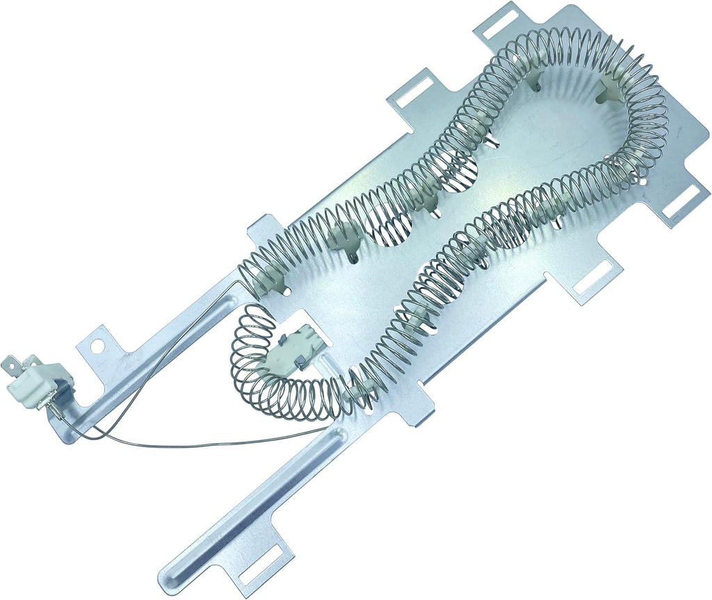 Dryer Heating Element fit for Whirlpool WED85HEFW0 WED8740DC1 WED9200SQ2 WED9151YW0 WED9550WW0 WED9550WW2 WED9400ST1 WED9400SU1 WED9400SU2 WED9450WW0 WED9300VU0 WED9500TU1 WED9600TW2 WED9500TW0