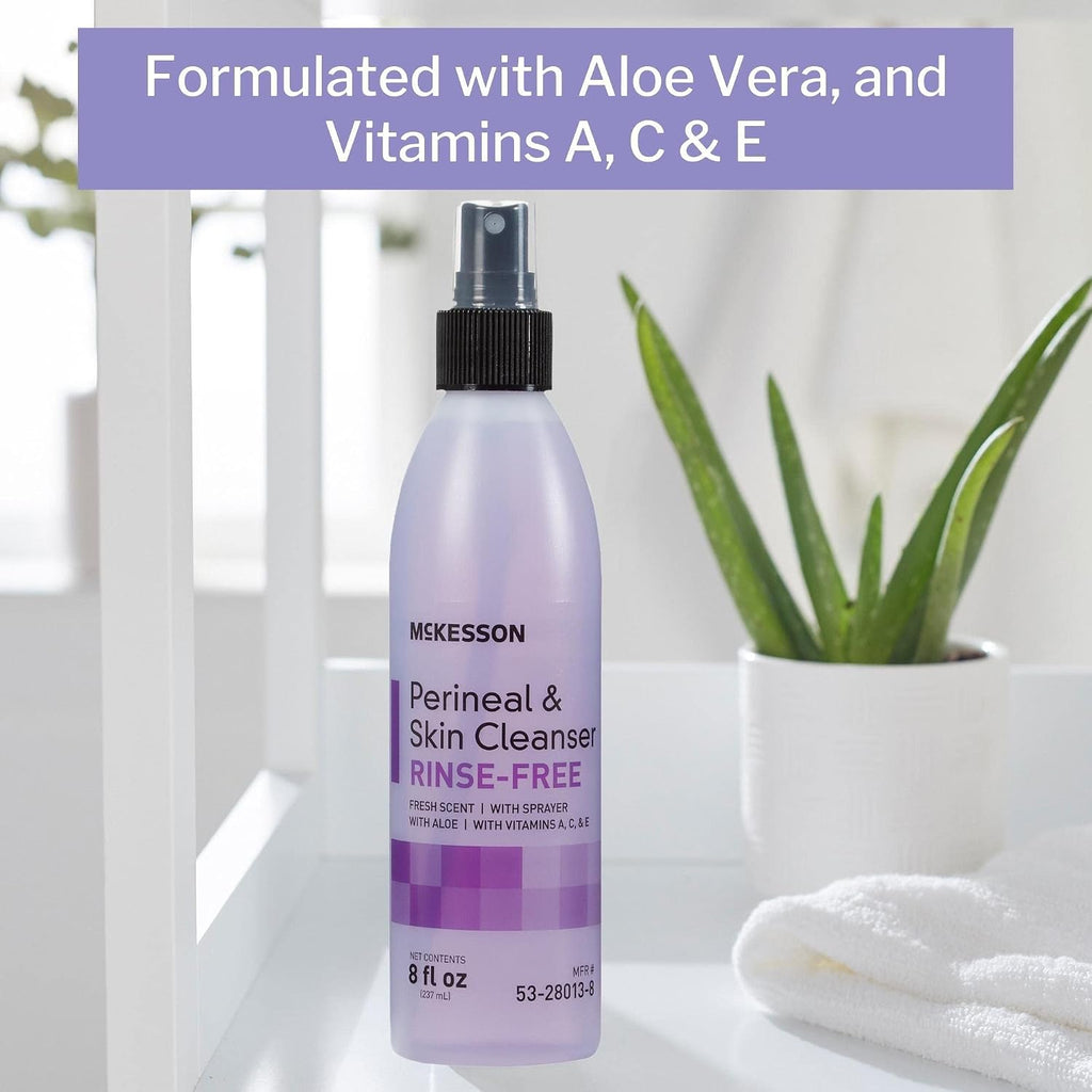 Perineal Skin Cleanser with Aloe, Fresh Scent, 8 oz, 1 ct