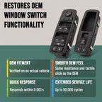 Driver+Passenger Power Window Switch Set for Jeep Grand Cherokee 2014-2015