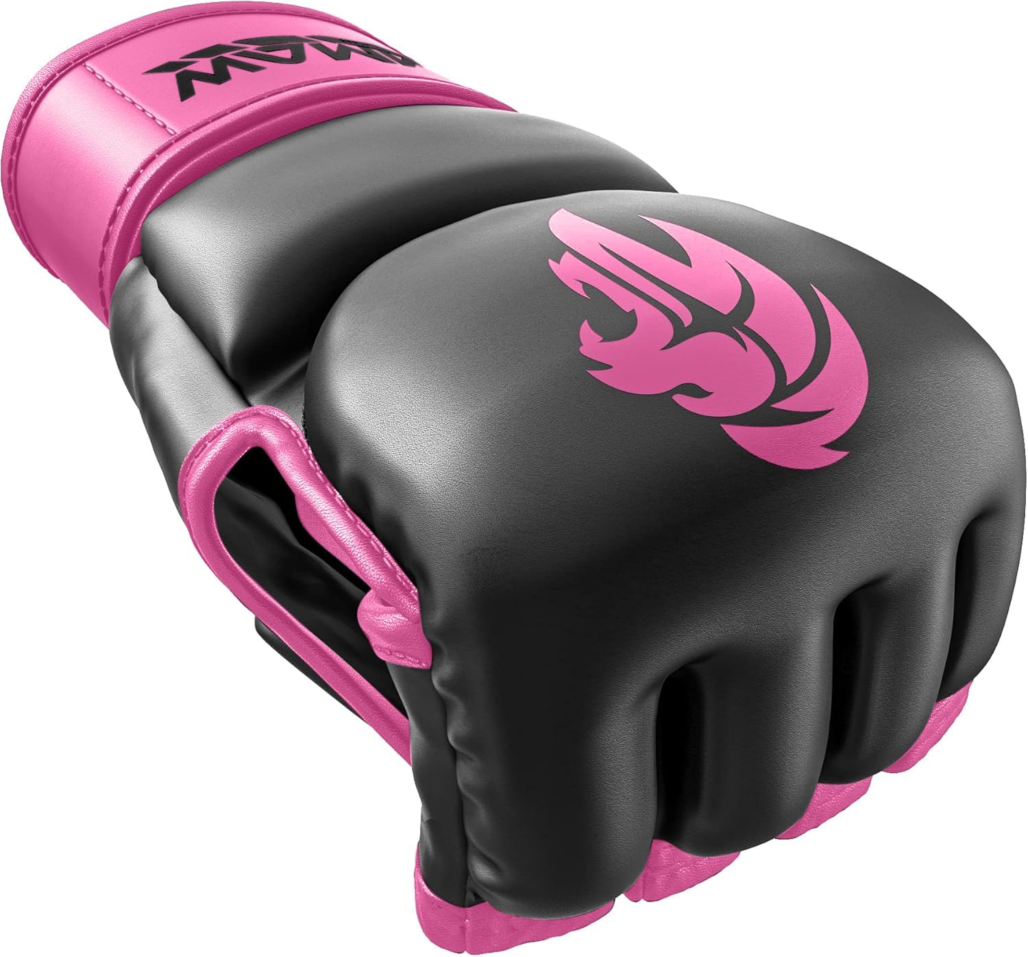 MMA Gloves - for Men & Women - MAXForce EVE Anti-Injury Shock Absorb Boxing Gloves Kickboxing Gloves - Half Finger