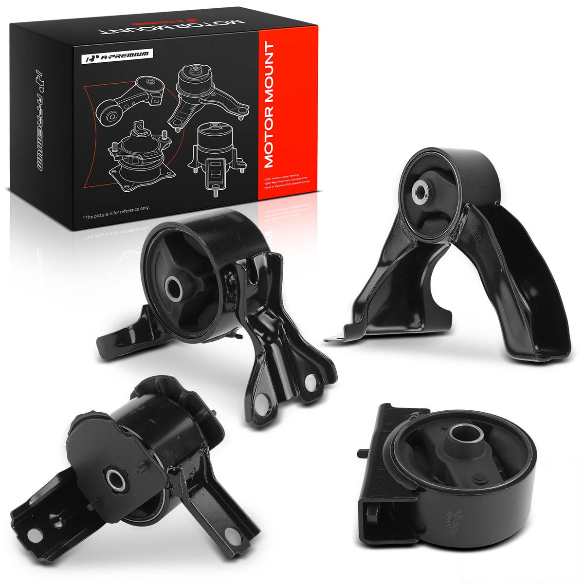 A-Premium Engine Motor Mount and Transmission Mount Kit, Set of 4