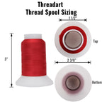 Wooly Serger Thread, Nylon 1000m, Ivory 9102