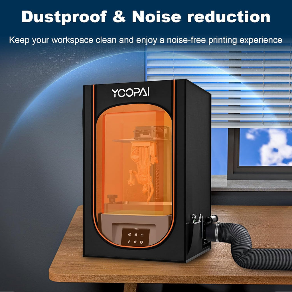 Multifunctional Resin 3D Printer Enclosure with Ventilation Filter | High Quality 3D Printer Vented Enclosure Tent