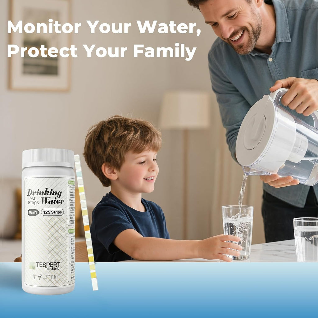 Drinking Water Test Strips 125ct, Lead Home Tap Well Water Test Kit