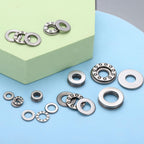 uxcell 4pcs F6-12M Thrust Ball Bearings 6mm Bore 12mm OD 4.5mm Thick