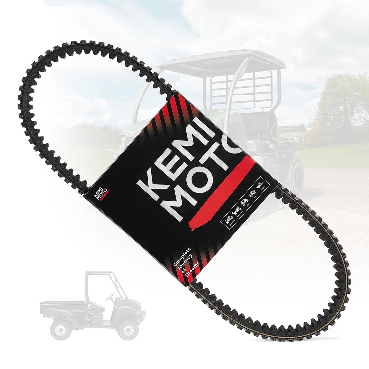 KEMIMOTO Drive Belt Compatible with Kawasaki Mule 3000 3010 3020 4000 4010
