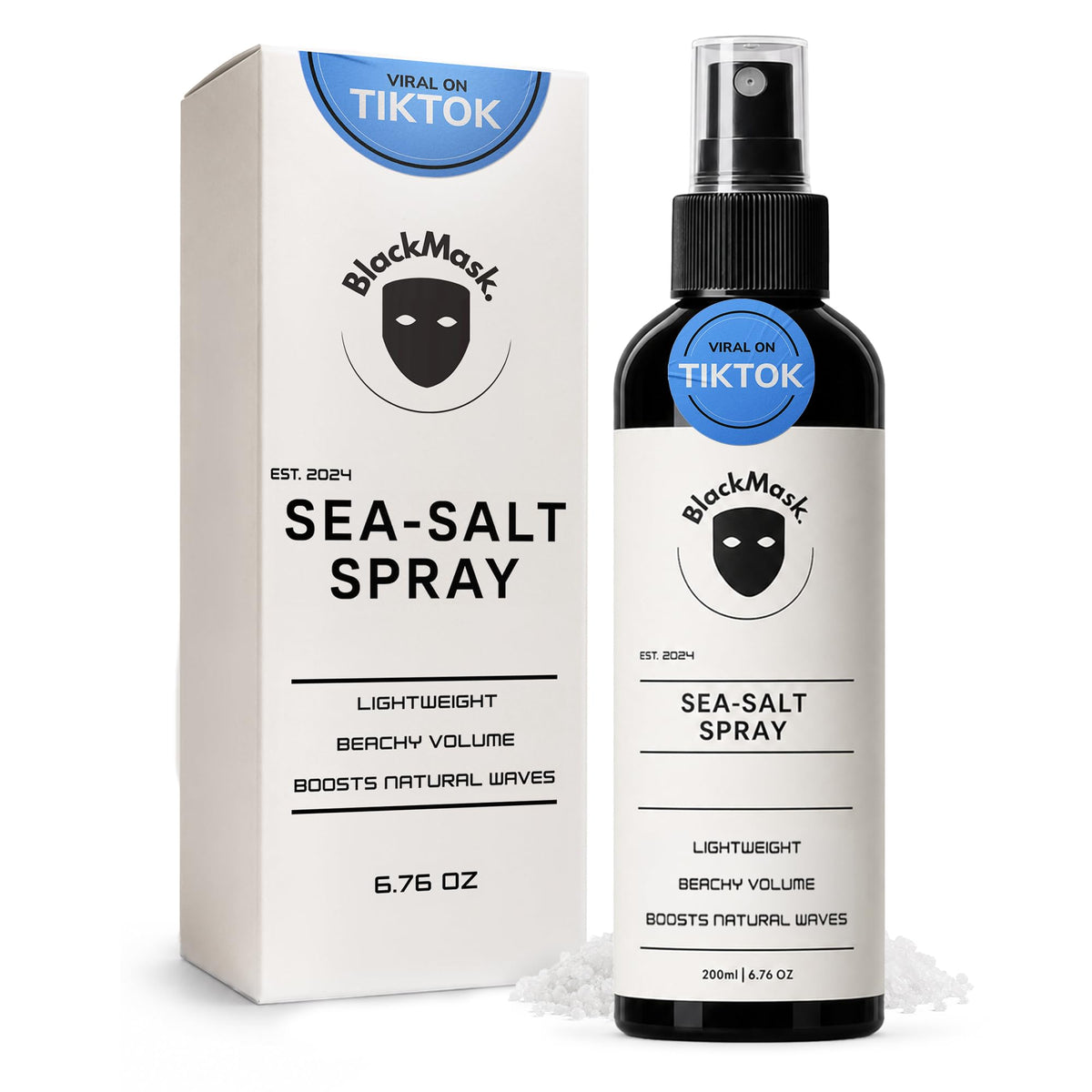 Sea Salt Spray for Men, Beach Waves Texturizing Spray, 6.76 Fl Oz