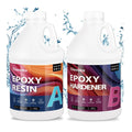 Resin Epoxy 1 Gallon,3×UV Resistant,Self Levefing, Best for DIY, Art, River Table, Wood, Flower, Molds