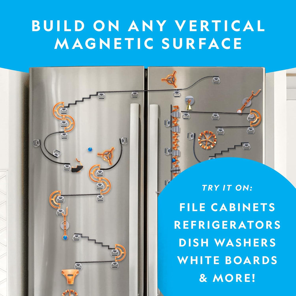 Magnetic Marble Run 150-Piece Building Set for Kids