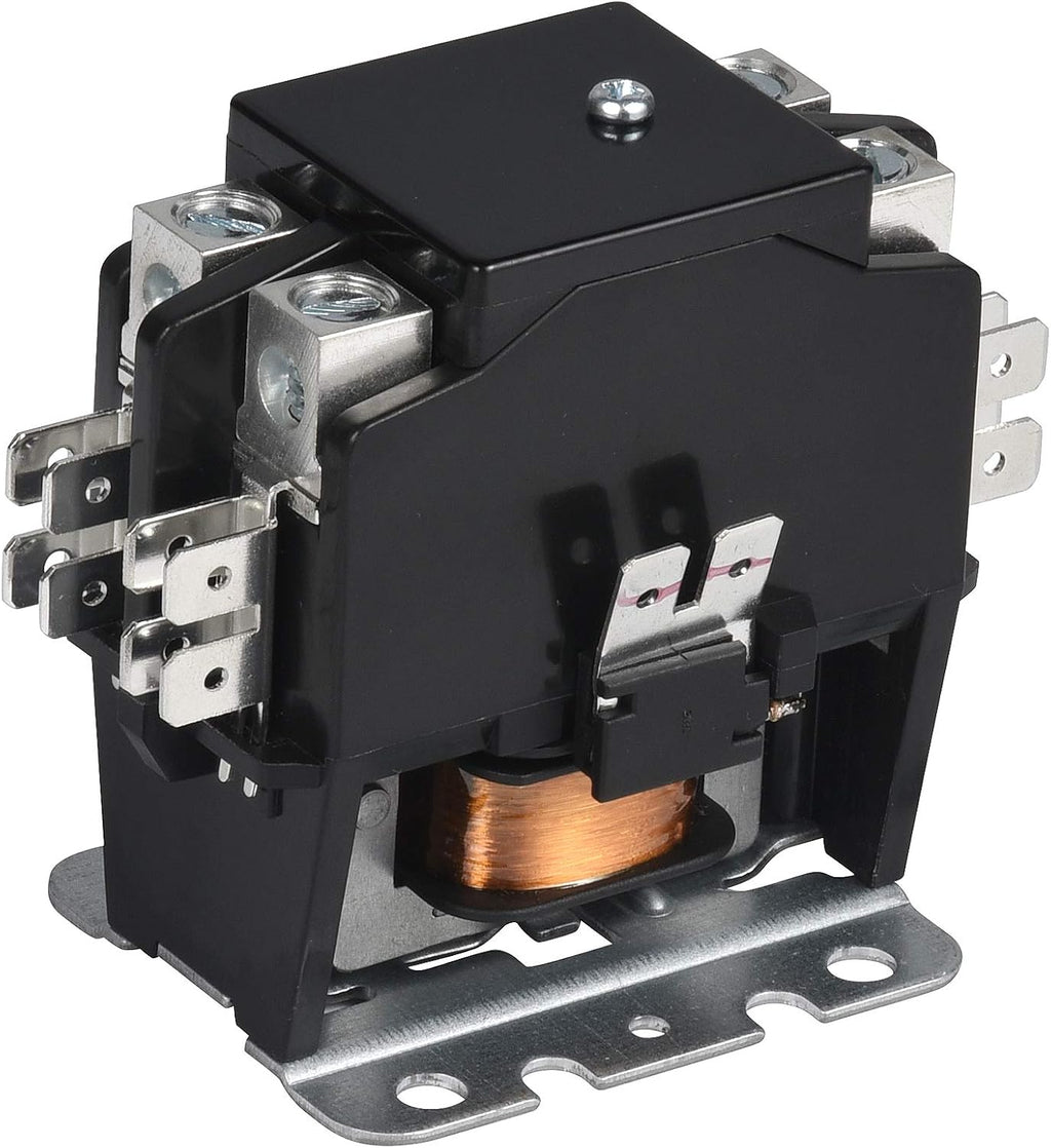 2 Pole 40 Amp contactor 120v Coil UL 2 Pole Lighting Load 50 AMP Contactor Equivalent to 42CF15AF for Condenser
