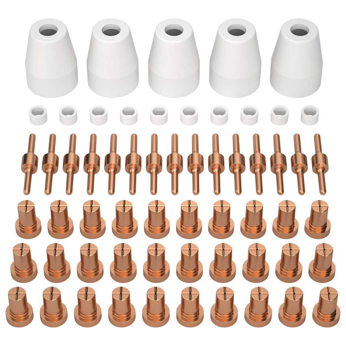ARCCAPTAIN 60PCS PT31 Plasma Cutting Consumables