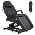 3-Motor Electric Tattoo Chair Salon Massage Facial Bed Black 2751