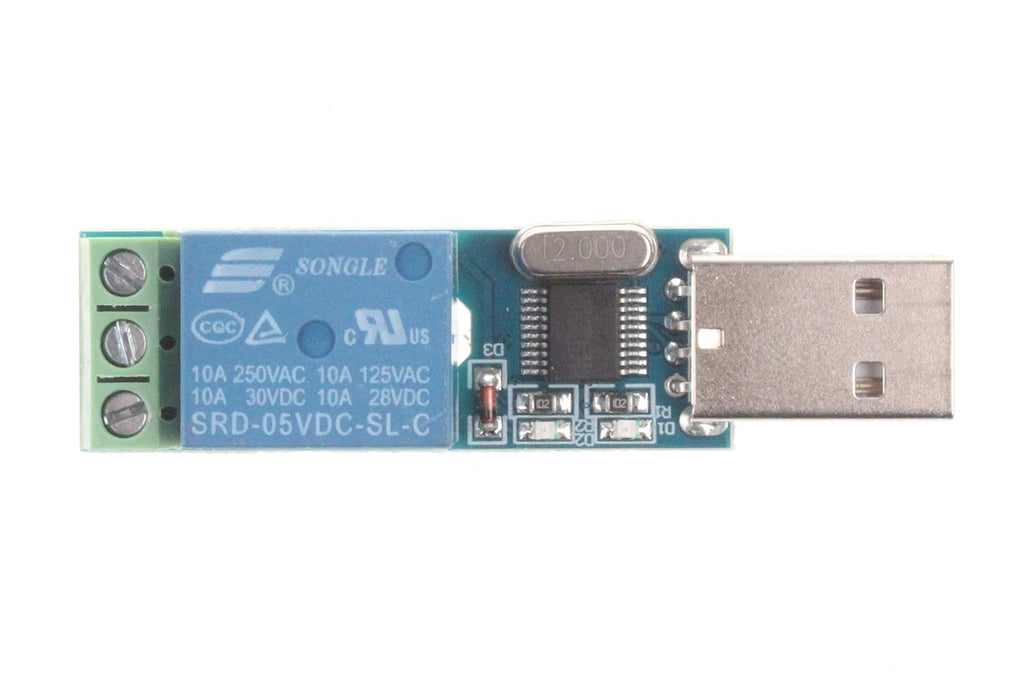 NOYITO 1-Channel USB Relay Module USB Intelligent Control Switch USB Switch (1-Channel USB)
