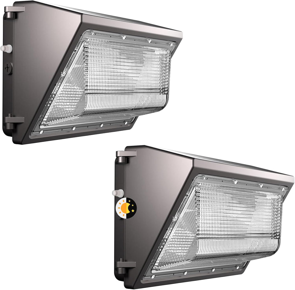 Lightdot 2 Pack 150W LED Wall Pack Lights, Outside LED Exterior Light