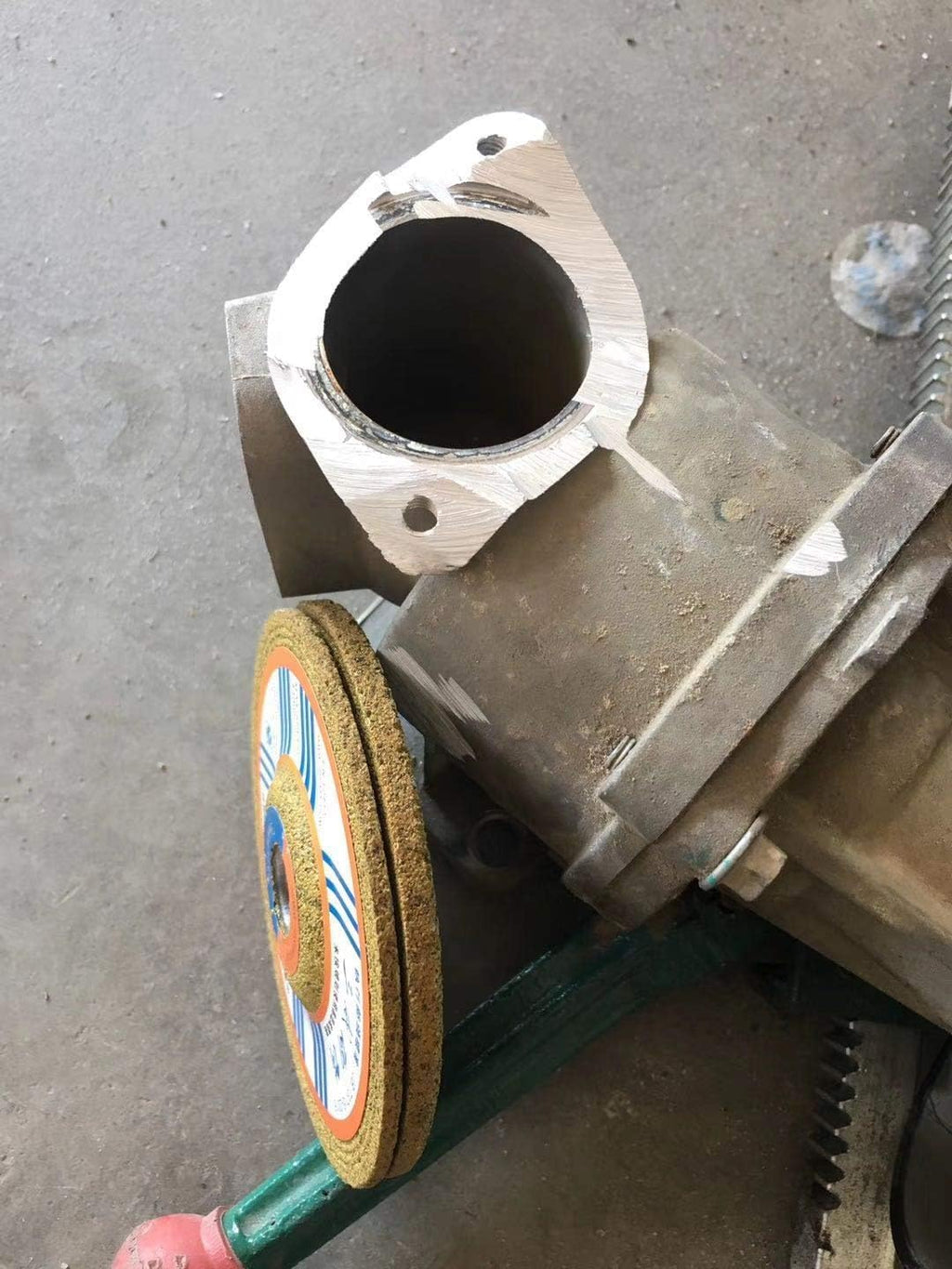 Signi Aluminum Grinding Wheel 4 1/2 for Aluminum Copper Non-Ferrous 10 Pack (Not Load While Grinding)