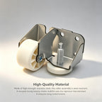 WPW10515762 Refrigerator Right Front Roller Assembly Replacement for Whirlpool