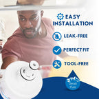 3-Pack Replacement for Samsung RF267ABBP Refrigerator Water Filter